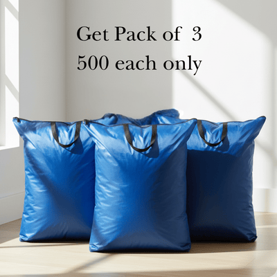 Pack of 3 Standard Small Size Packing Bags – Durable, Spacious & Affordable